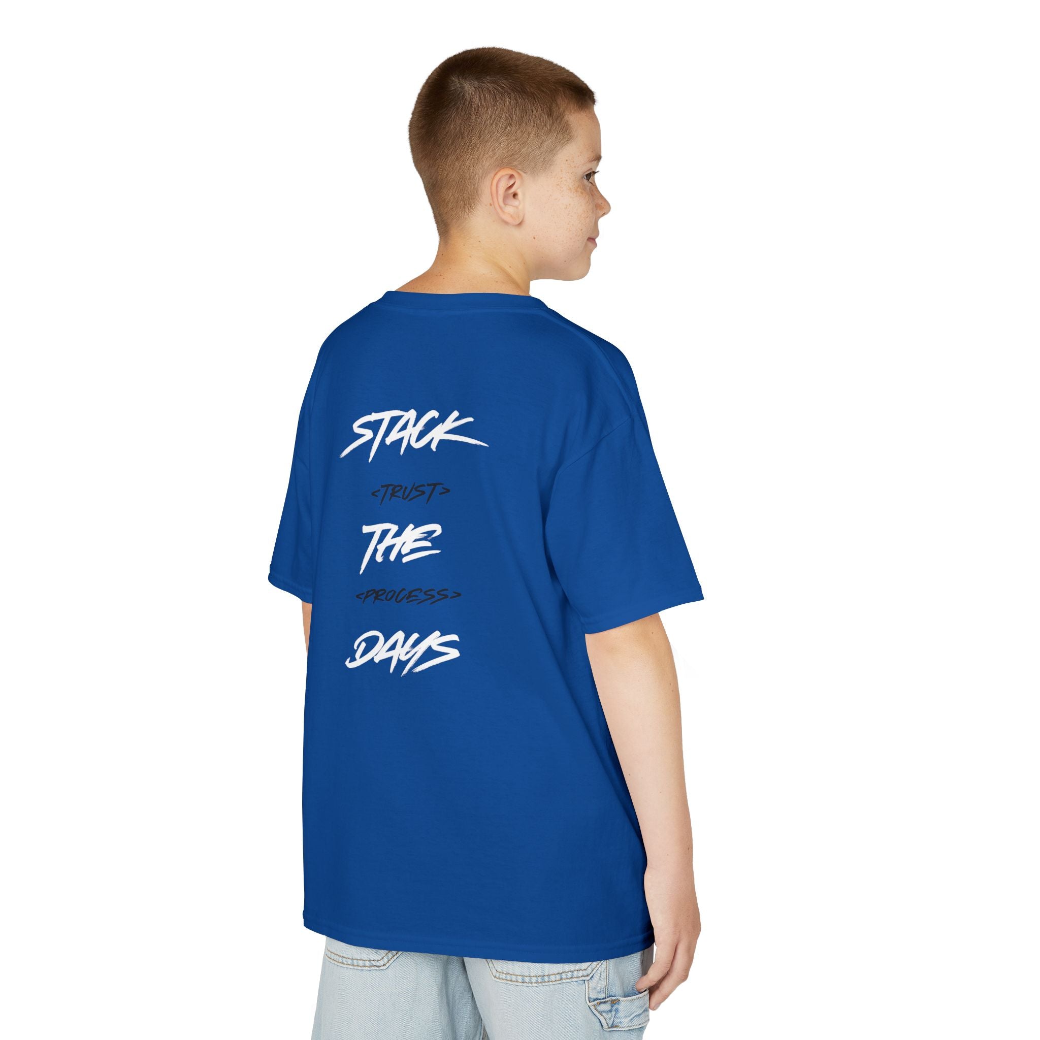 Stack The Days Tee (Trust The Process) (Youth Sizes)