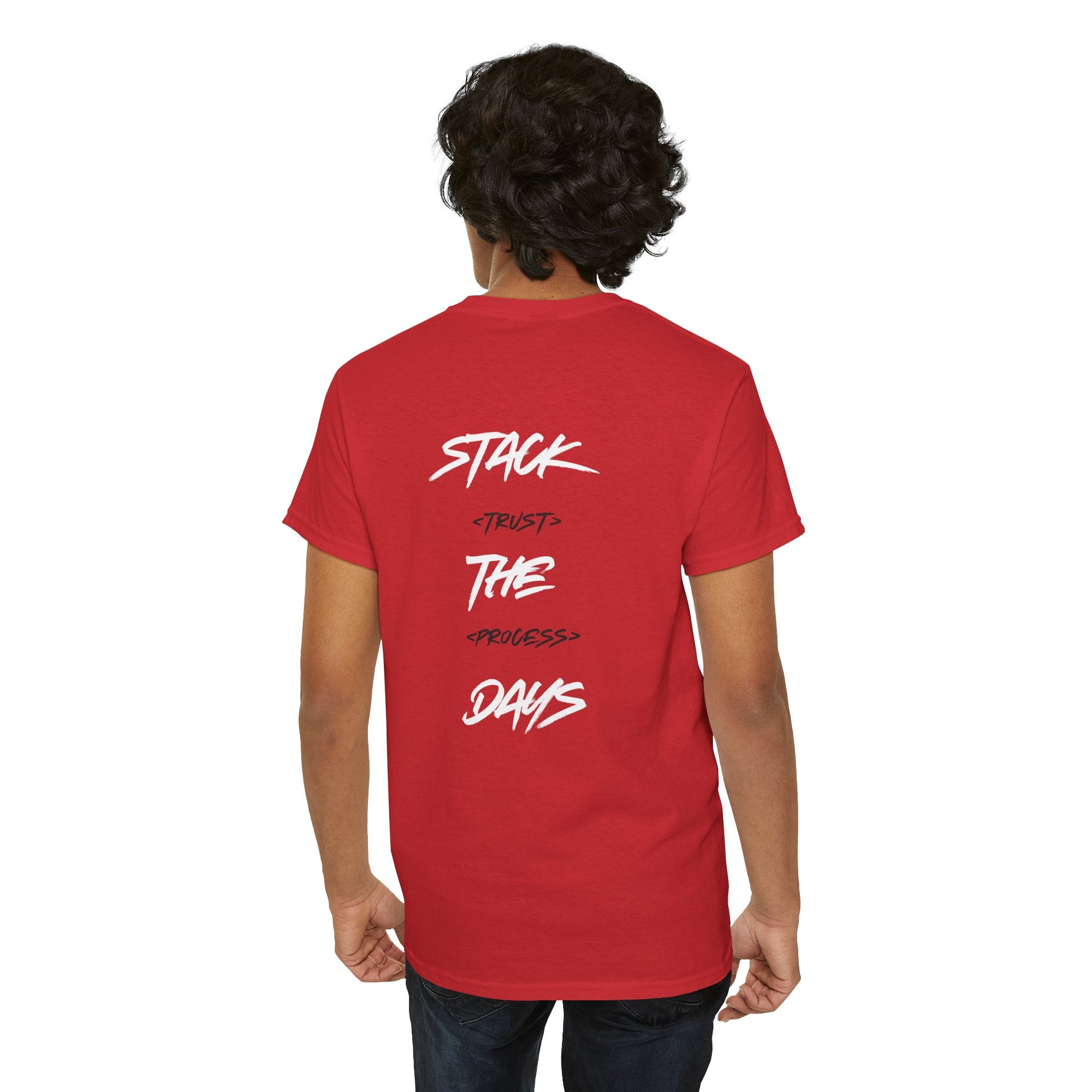 Stack The Days Tee (Trust The Process) Adult Sizes