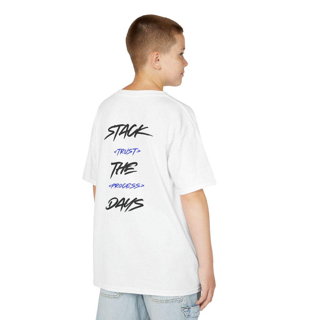 Stack The Days Tee (Trust The Process) (Youth Sizes)