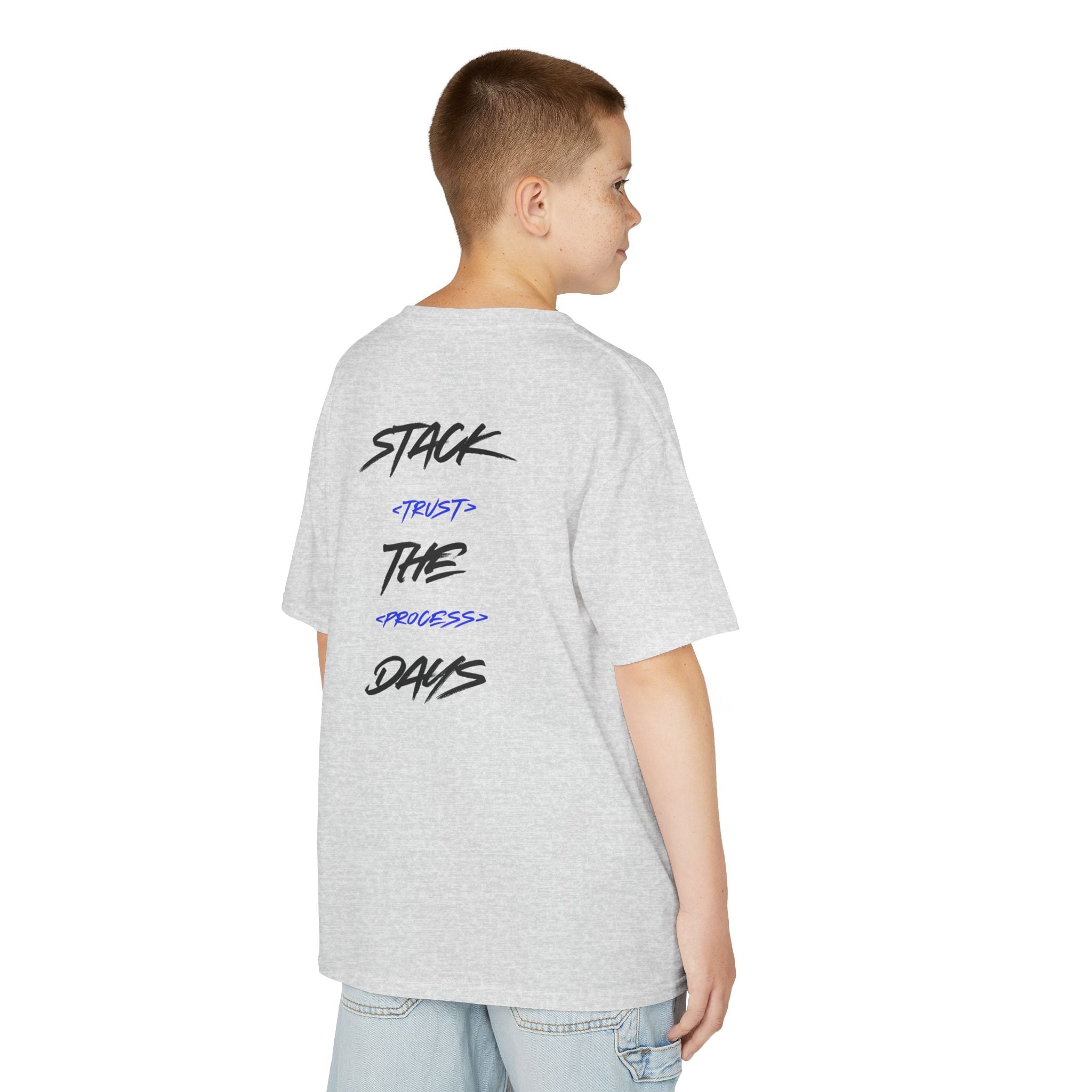 Stack The Days Tee (Trust The Process) (Youth Sizes)